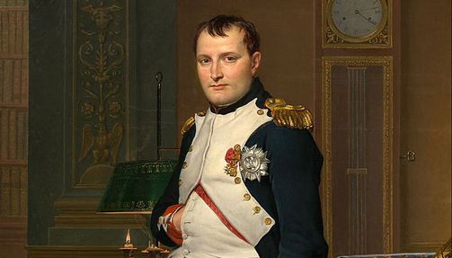 portrait of Napoleon in His Study at the Tuileries