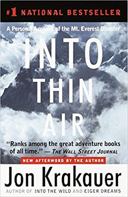 Into Thin Air Buy Into Thin Air at Amazon