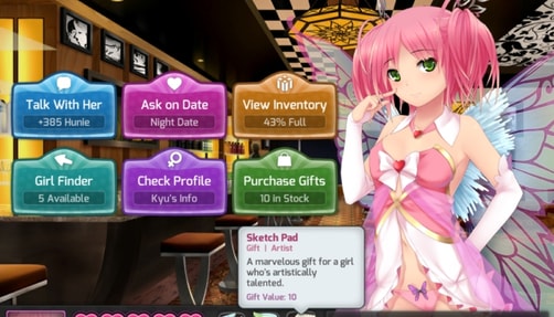 A till from the game 'HuniePop'