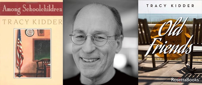 remembering-tracy-kidder_feature Photo of Tracy Kidder alongside his books.