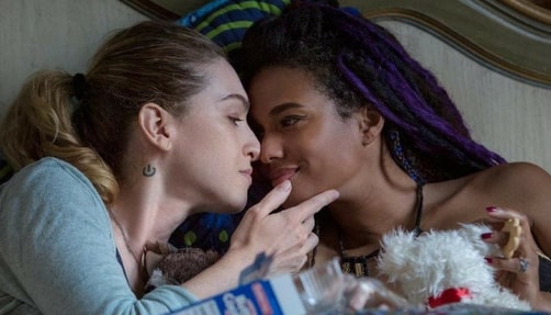 Jamie Clayton and Freema Agyeman in 'Sense8'