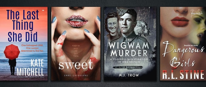 Covers of four books on January Deals list. 