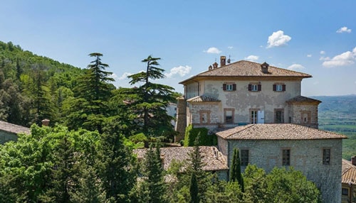 Image of an Historic Palazzo in Umbria, Italy