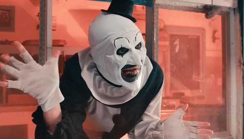 Still from "Terrifier 3".