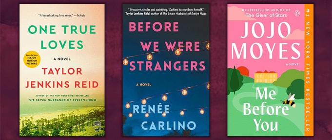 Covers of three books on list.