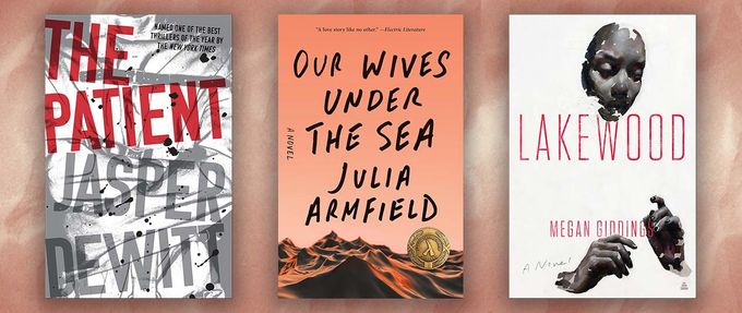 this collage of books includes our wives under the sea