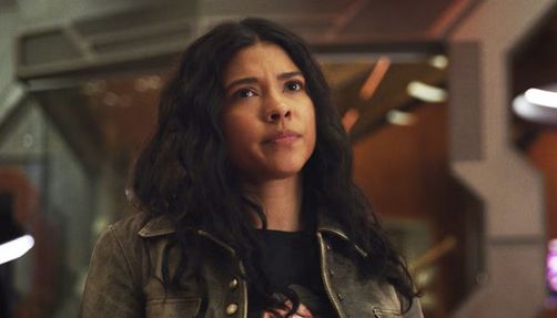 Esperanza "Spooner" Cruz in a still from 'Legends of Tomorrow'