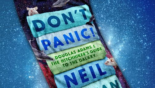 Don't Panic towel
