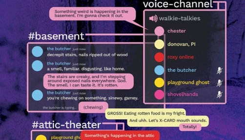 A discord server with descriptions of paranormal activity.