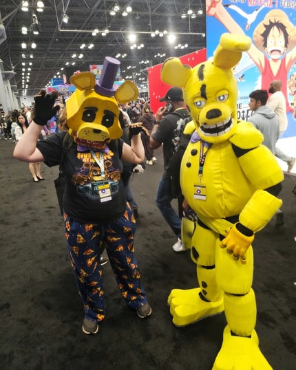 golden-freddy_nycc-horror-cosplays-2026 Golden Freddy cosplay
