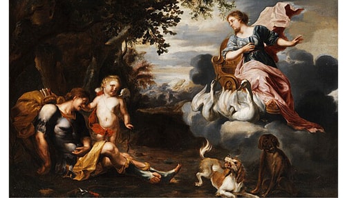 Illustration of Aphrodite.