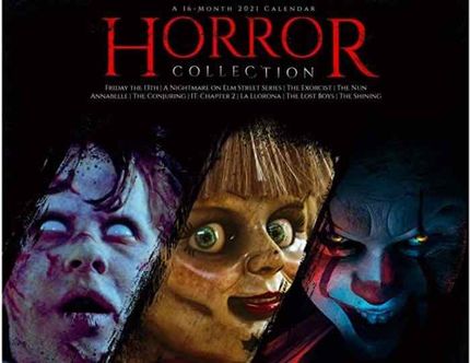 gifts for horror fans horror movie calendar