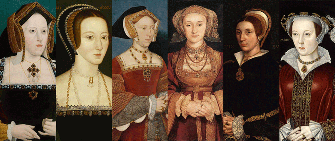 Portraits of King Henry Viii's wives