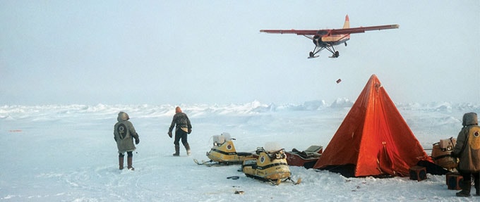 1968 Plaisted Polar Expedition Photograph