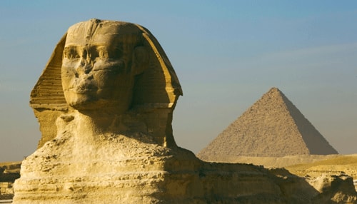 Photo of the Great Sphinx.
