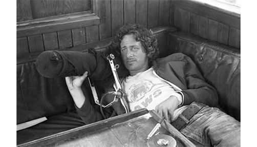 Spielberg on the set of Jaws