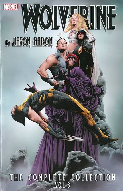 Cover of Wolverine: The Complete Collection Vol. 3, featuring wolverine being levitated by Magneto.