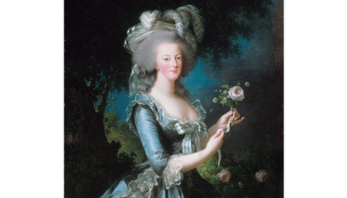 Painting of Marie Antoinette.