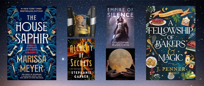 sff-gift-guide-2025_feature covers of books and objects on list.