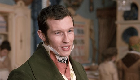 Still of Frank Churchill from the 2020 film adaptation of 'Emma.'