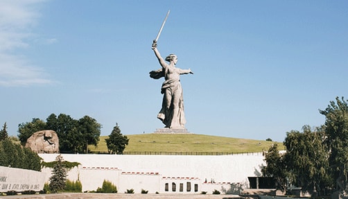 Photo of the Motherland Calls.