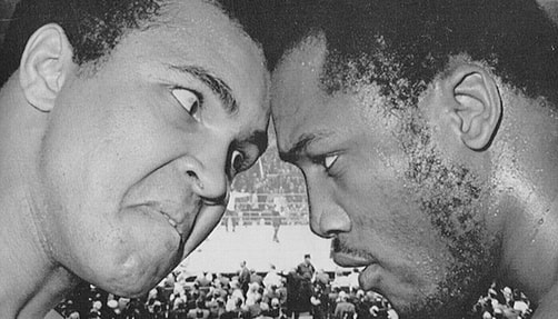 Ali vs Frazier 1971 promotional photo.