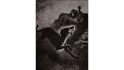 Illustration from The Hound of the Baskervilles by Arthur Conan Doyle