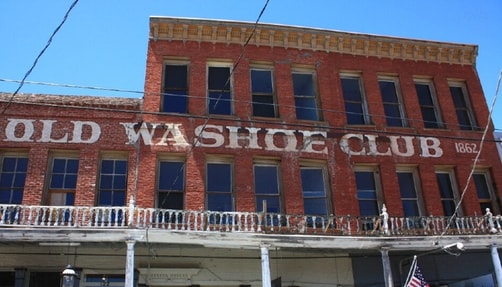 The Old Washoe Club in Virginia City, Nevada