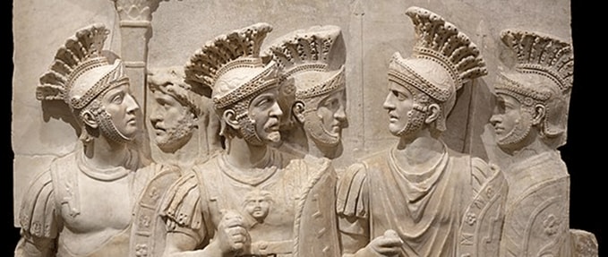 the-praetorian-guard_feature Relief of soldiers of the Praetorian Guard.