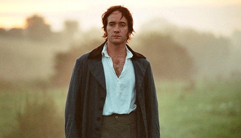 Still of Mr. Darcy from the 2005 film adaptation of 'Pride & Prejudice.'