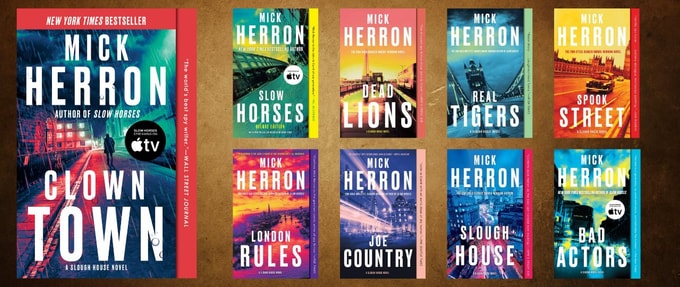 Enter for a Chance to Win All 9 Novels in the Slough House Series!