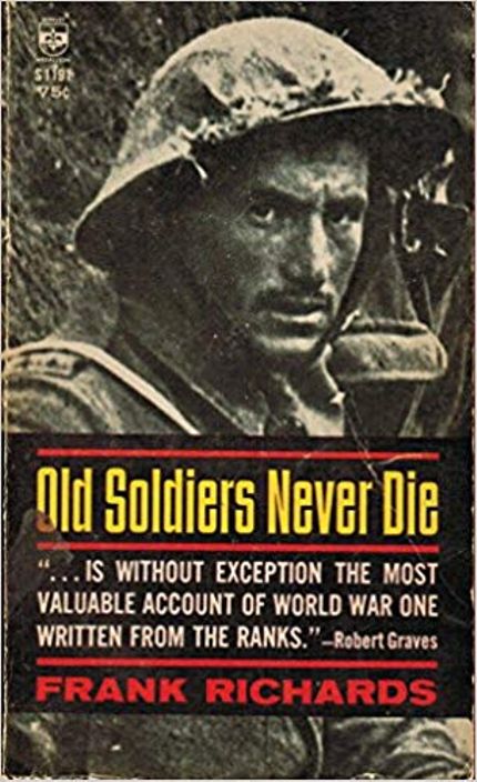 Old Soldiers Never Die Buy Old Soldiers Never Die at Amazon