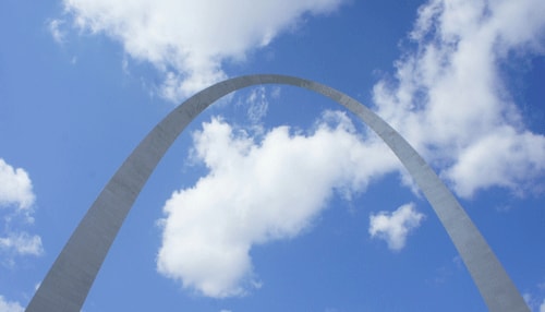Photo of The Gateway Arch.