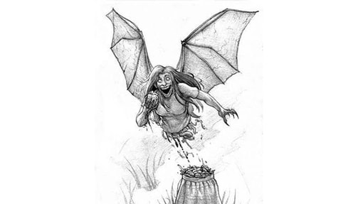 Illustration of Aswang.