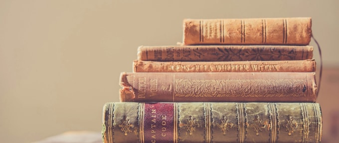stack of books