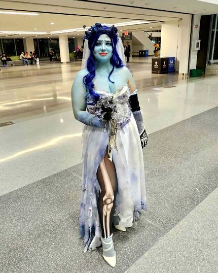 Emily from The Corpse Bride cosplay