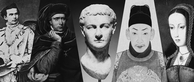 Photos of all of the strangest monarchs. 