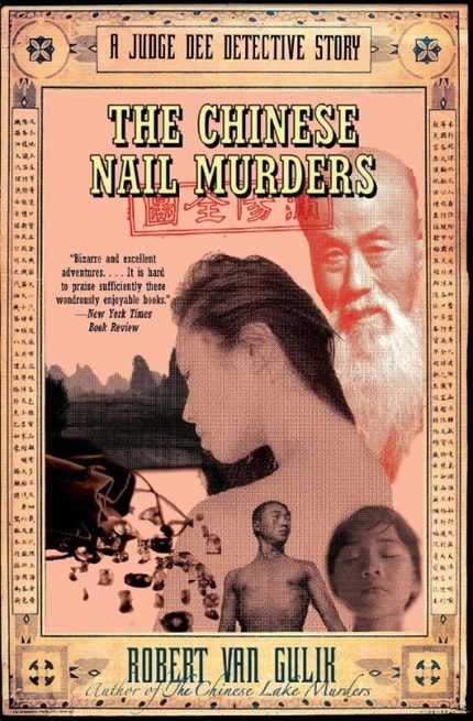 The cover of "The Chinese Nail Murders" by Robert Van Gulick