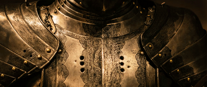 Image of knight's armor.