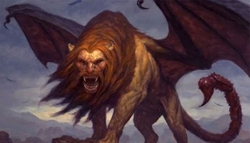 creepy-mythical-creatures-for-leo-season_manticore Image of Manticore
