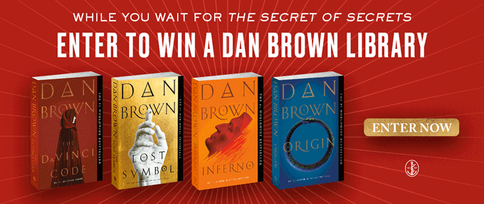 Covers of Dan Brown's Robert Langdon Series