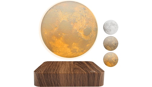 image of levitating lamp