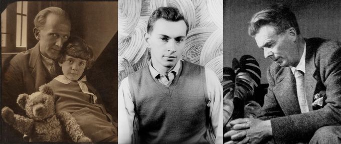 Milne, Vidal, and Huxley