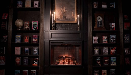 Photo of The Twisted Spine interior. 