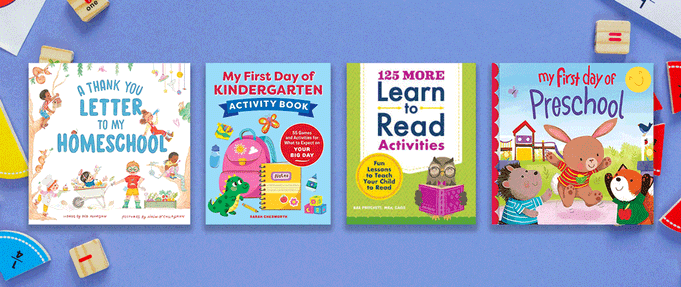 Covers of prep books