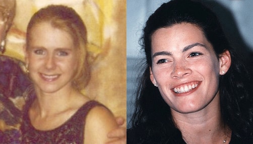 Photos of Tonya Harding and Nancy Kerrigan.