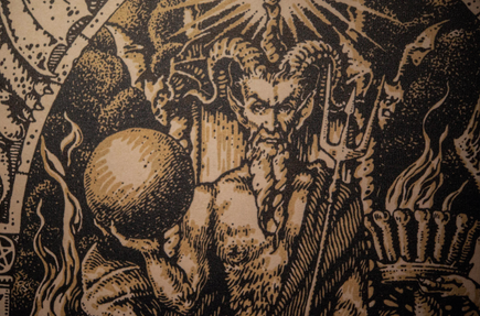 vampire with a trident