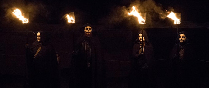 Samhain celebration in Scotland.