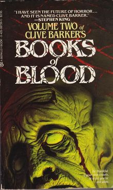 "Books of Blood" volume 2 cover
