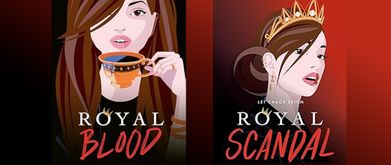 The two books in the Royal Blood series.